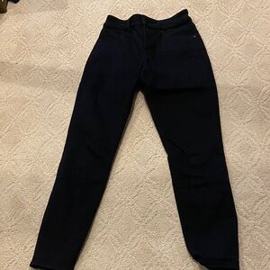 Express Women's Straight Leg Black Jeans
